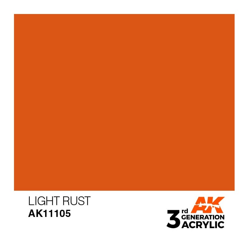 AK11105-LIGHT RUST: STANDARD (17ML)